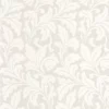 white botanical wallpaper from casadeco