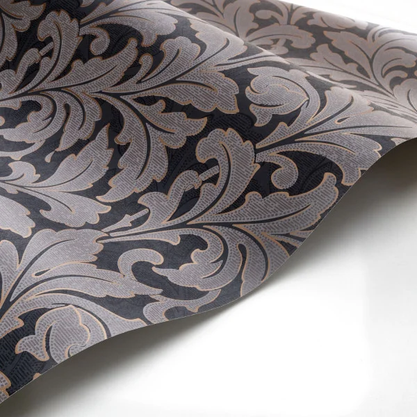 Acanthe Wallpaper - Noir by Acanthe Wallpaper - Noir from
