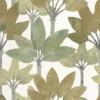 green botanical wallpaper from casadeco