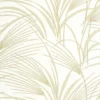 white botanical wallpaper from casadeco