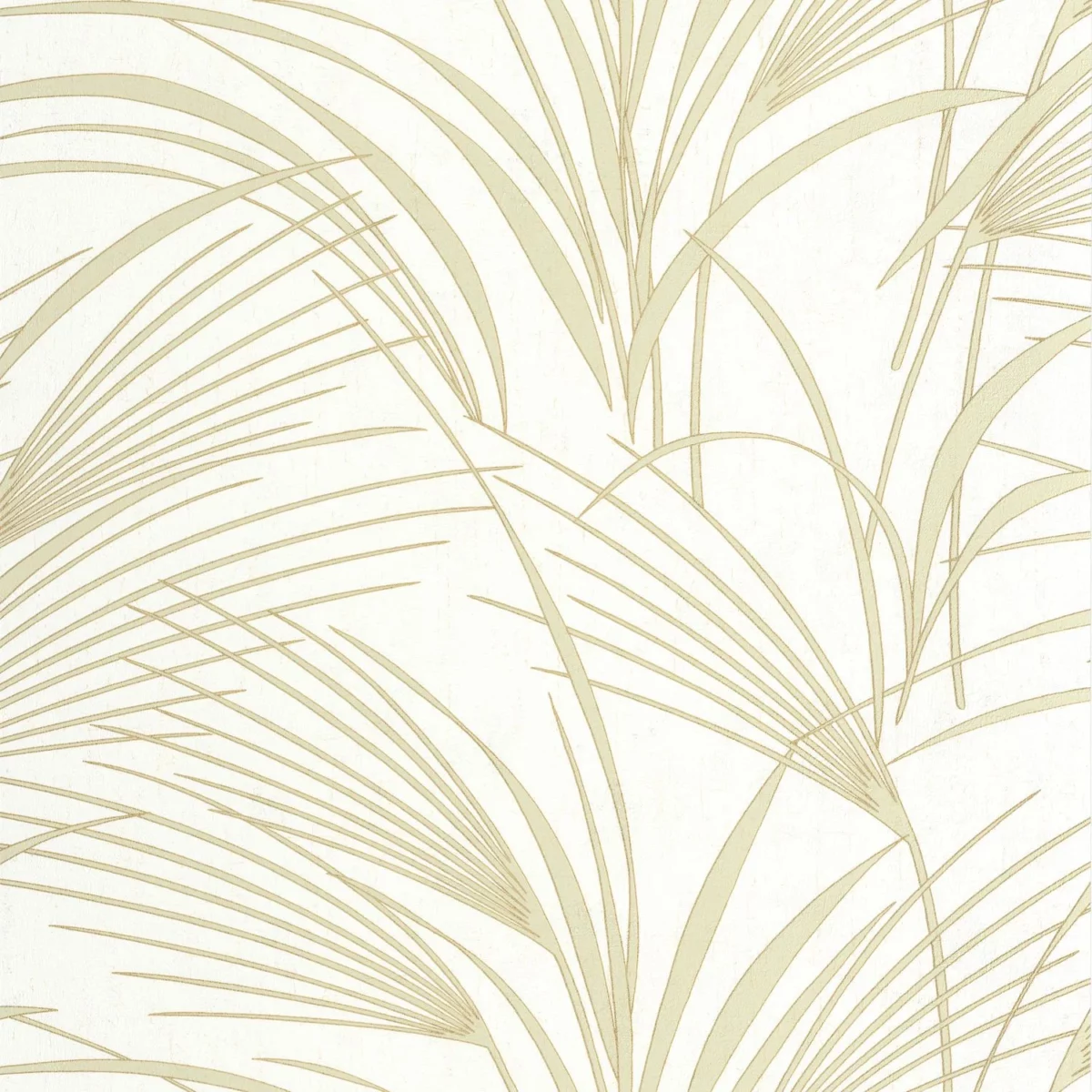 white botanical wallpaper from casadeco