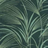 blue botanical wallpaper from casadeco