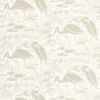 white animal wallpaper from casadeco