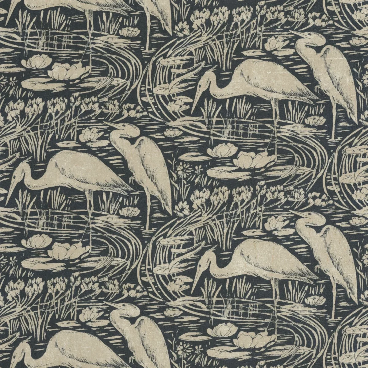 black-grey animal wallpaper from casadeco