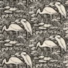 black-grey animal wallpaper from casadeco