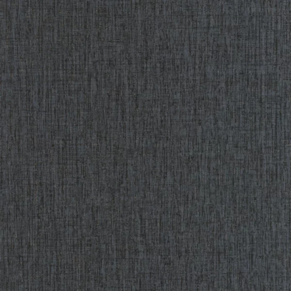 Scribe Wallpaper - Encre by black-grey plain wallpaper from casadeco