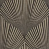 black-grey retro wallpaper from casadeco