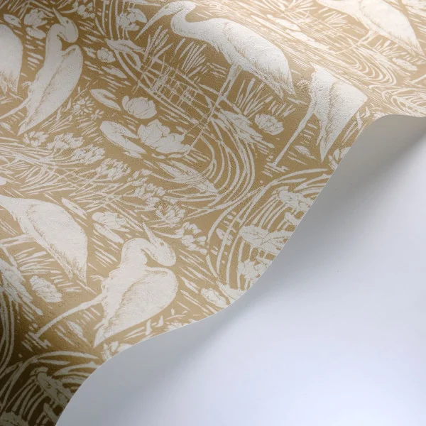 Euphrate Wallpaper - Beige Raphia by Euphrate Wallpaper - Beige Raphia from