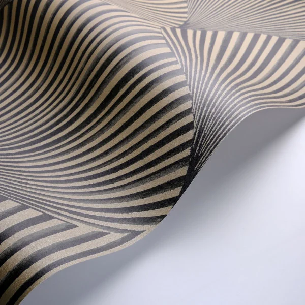 Semiramis Wallpaper - Noir Reglisse by Semiramis Wallpaper - Noir Reglisse from