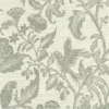 green botanical wallpaper from casadeco