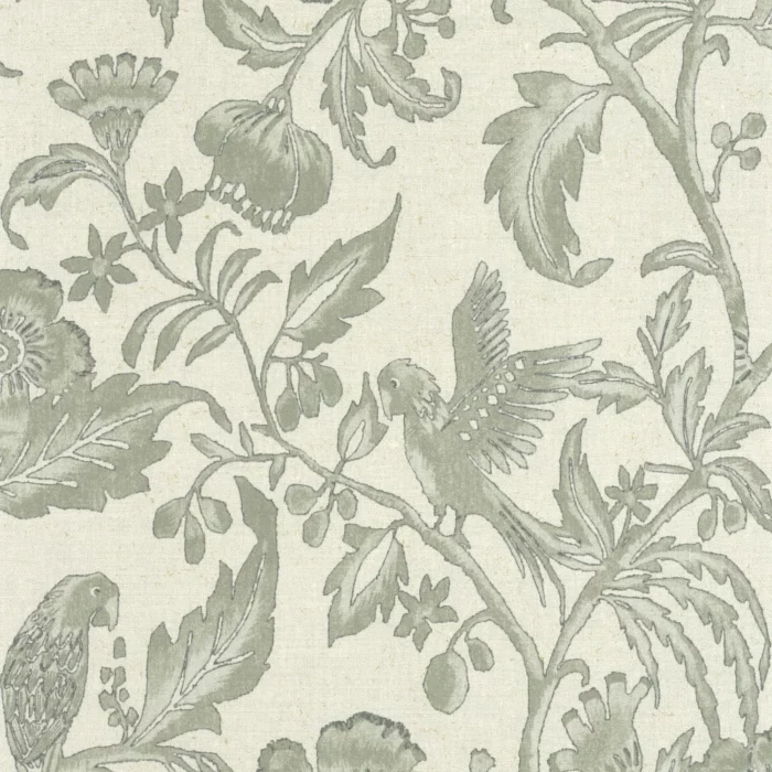 Etourneau Wallpaper - Vert Sauge swatch