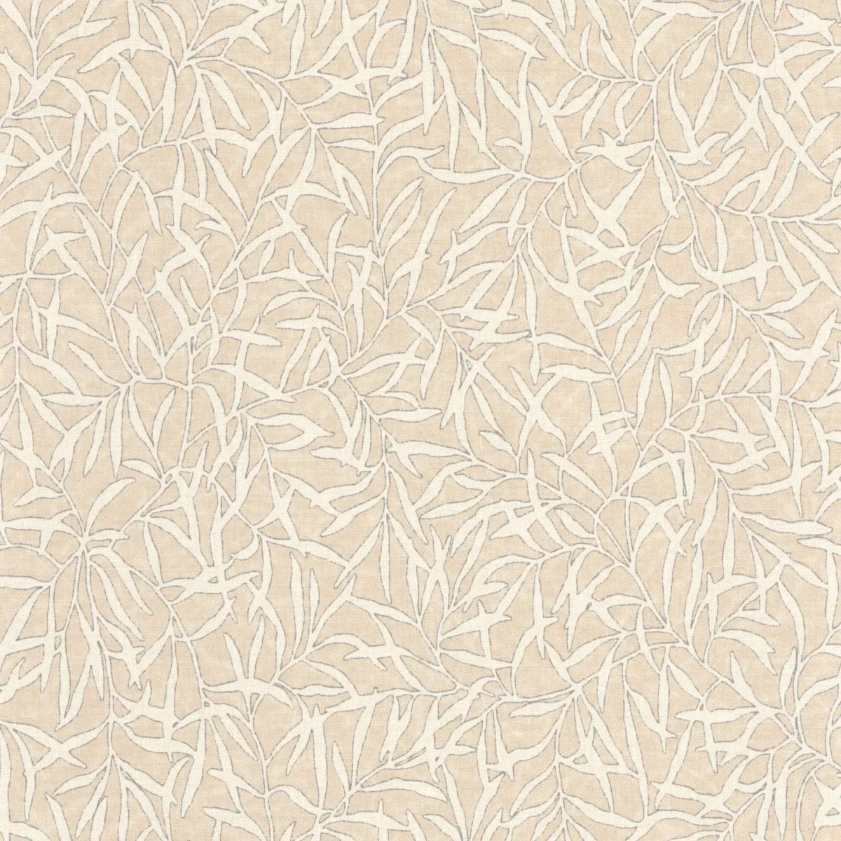 neutral botanical wallpaper from casadeco
