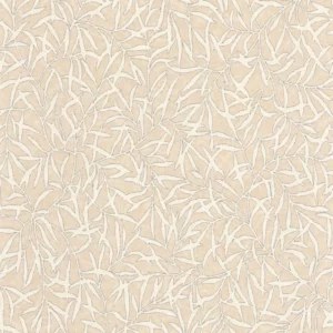 neutral botanical wallpaper from casadeco