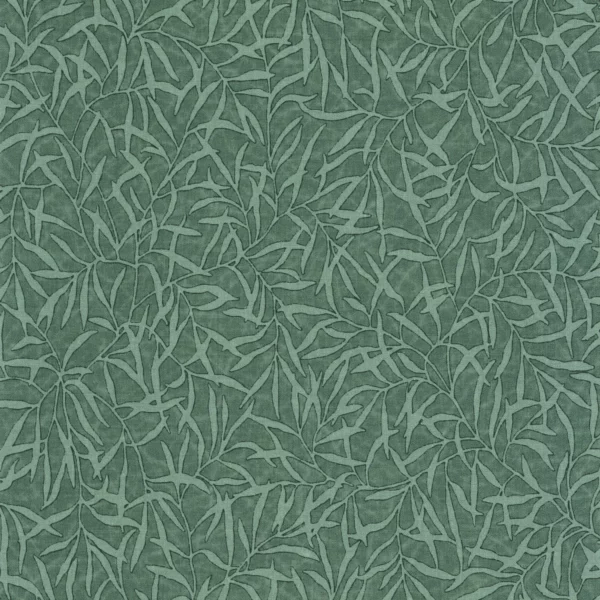 Bambu Wallpaper - Vert Canopee by green botanical wallpaper from casadeco