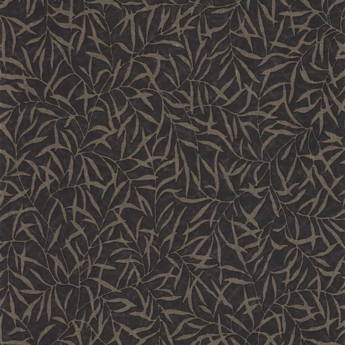 Bambu Wallpaper - Noir Reglisse swatch
