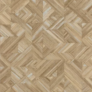 brown geometric wallpaper from casadeco