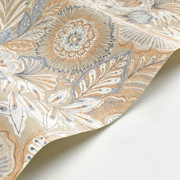 Batik Wallpaper - Vert Canopee by Batik Wallpaper - Vert Canopee from