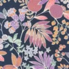 blue botanical wallpaper from casadeco
