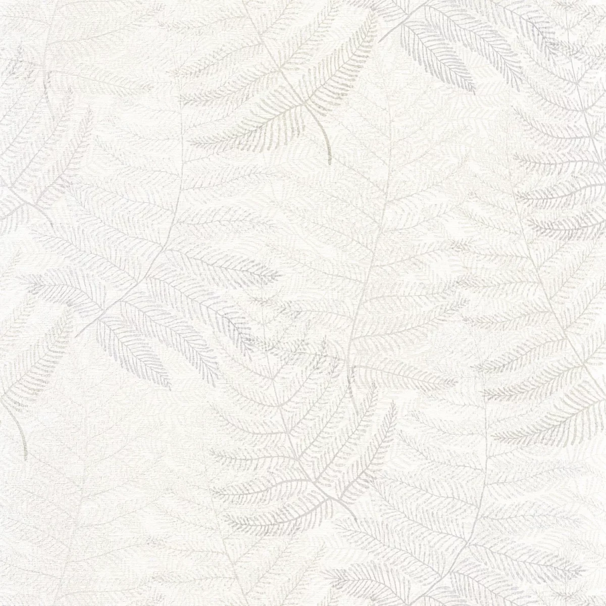 Yosemite Wallpaper - Blanc Coton by white botanical wallpaper from casadeco