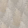 neutral botanical wallpaper from casadeco