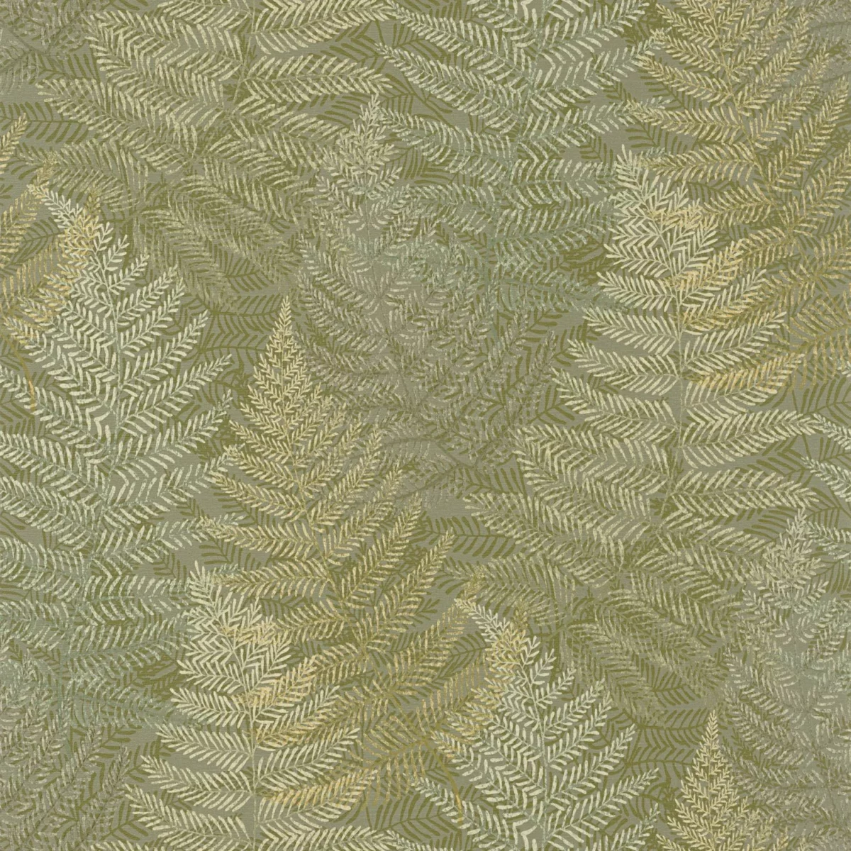 green botanical wallpaper from casadeco