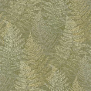 green botanical wallpaper from casadeco