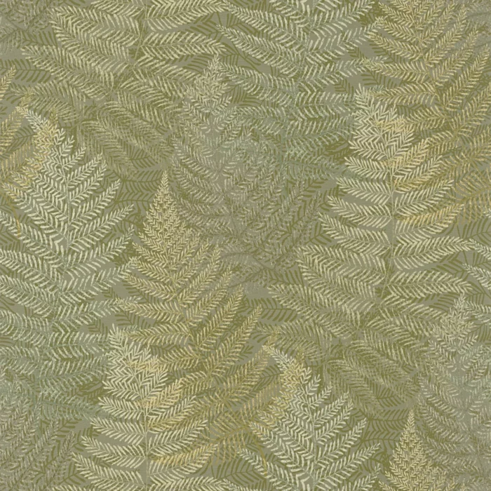 Yosemite Wallpaper - Vert Fougere swatch