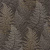 brown botanical wallpaper from casadeco