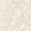neutral botanical wallpaper from casadeco