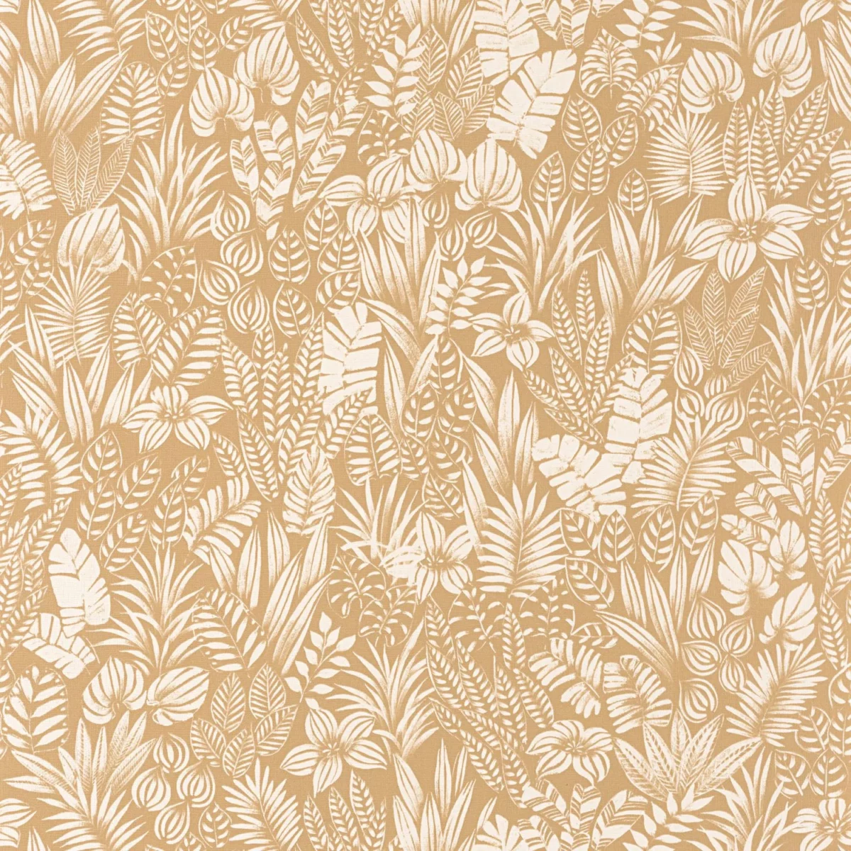 neutral botanical wallpaper from casadeco