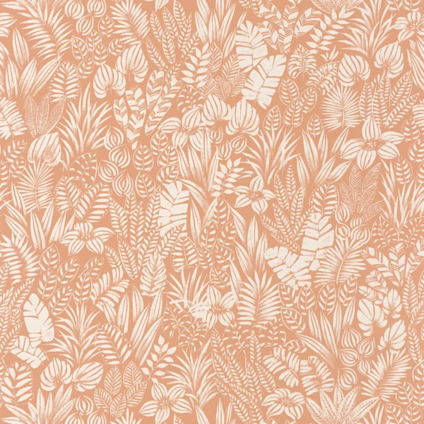 Napa Valley Wallpaper - Melon by orange botanical wallpaper from casadeco