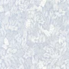 blue botanical wallpaper from casadeco