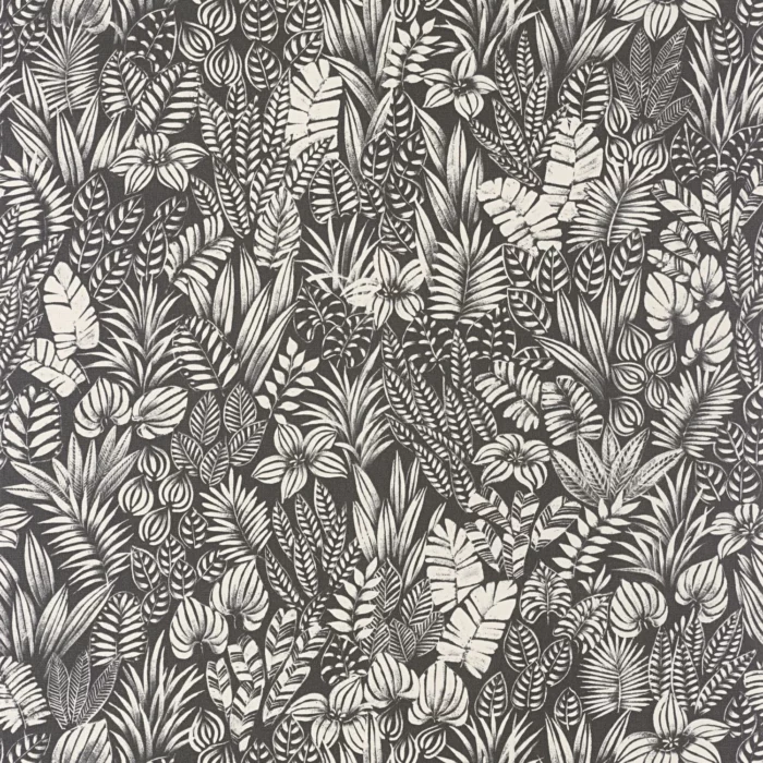 Napa Valley Wallpaper - Noir Reglisse swatch
