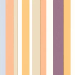 multicolour striped wallpaper from casadeco