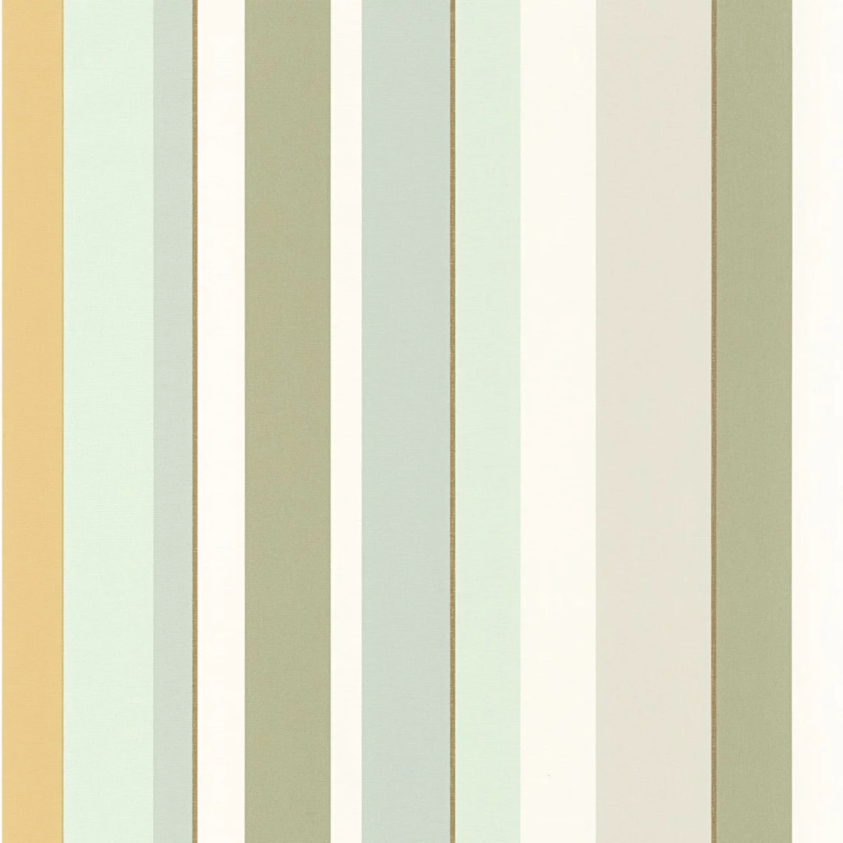 Venice Beach Wallpaper - Vert Cactus by green striped wallpaper from casadeco