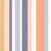 multicolour striped wallpaper from casadeco