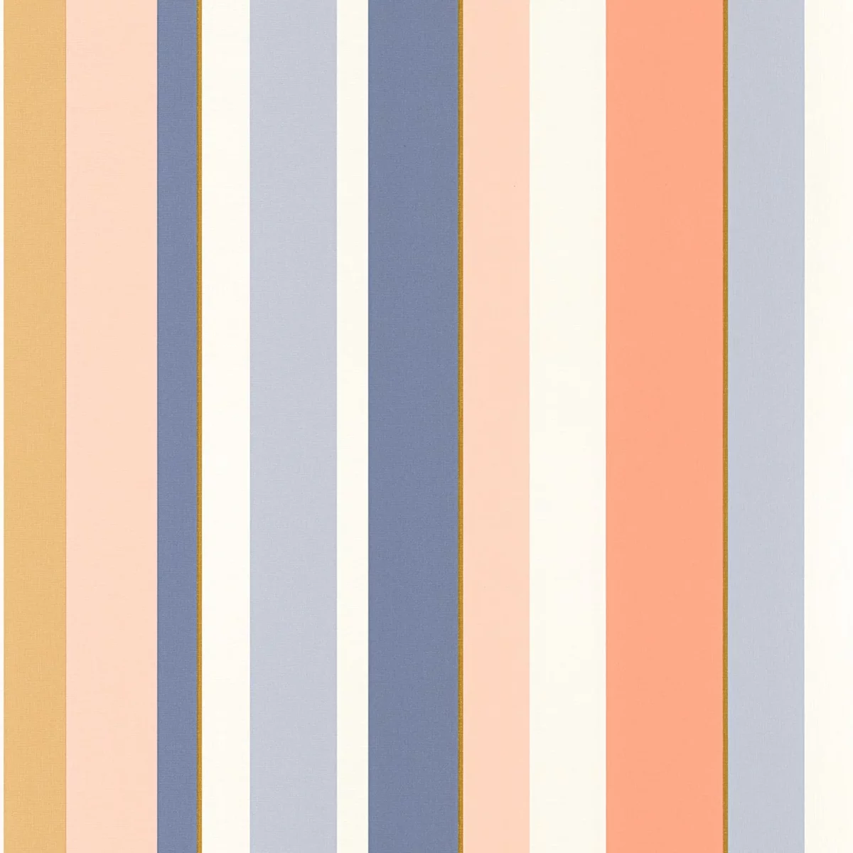 multicolour striped wallpaper from casadeco
