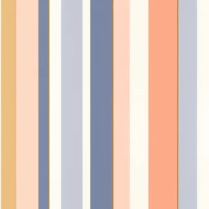 multicolour striped wallpaper from casadeco