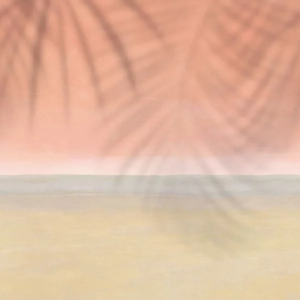 Santa Monica Wallpanel - Sunset by orange botanical wallpaper from casadeco