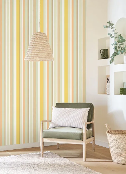 Venice Beach Wallpaper - Jaune Citron by Venice Beach Wallpaper - Jaune Citron from