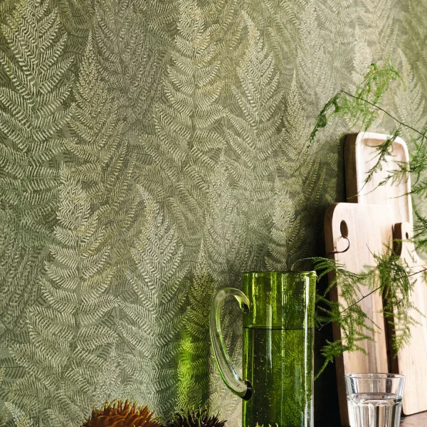 Yosemite Wallpaper - Vert Fougere by Yosemite Wallpaper - Vert Fougere from