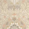 neutral botanical wallpaper from casadeco