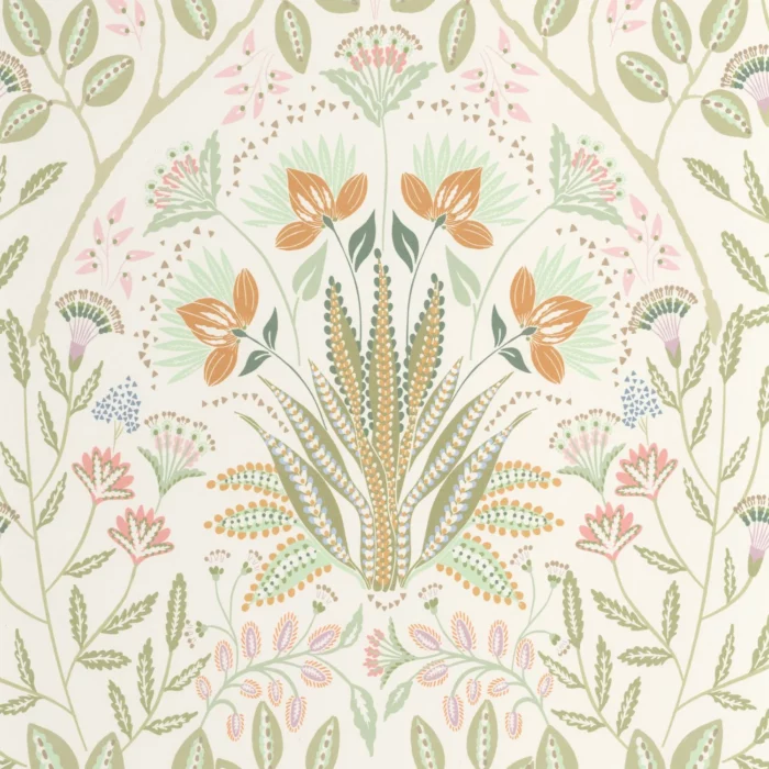 Lords Wallpaper - Vert Amande swatch