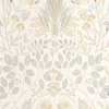 neutral botanical wallpaper from casadeco