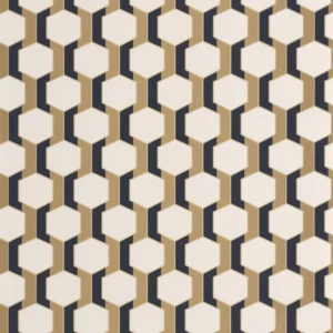 neutral geometric wallpaper from casadeco