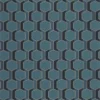blue geometric wallpaper from casadeco