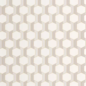 neutral geometric wallpaper from casadeco