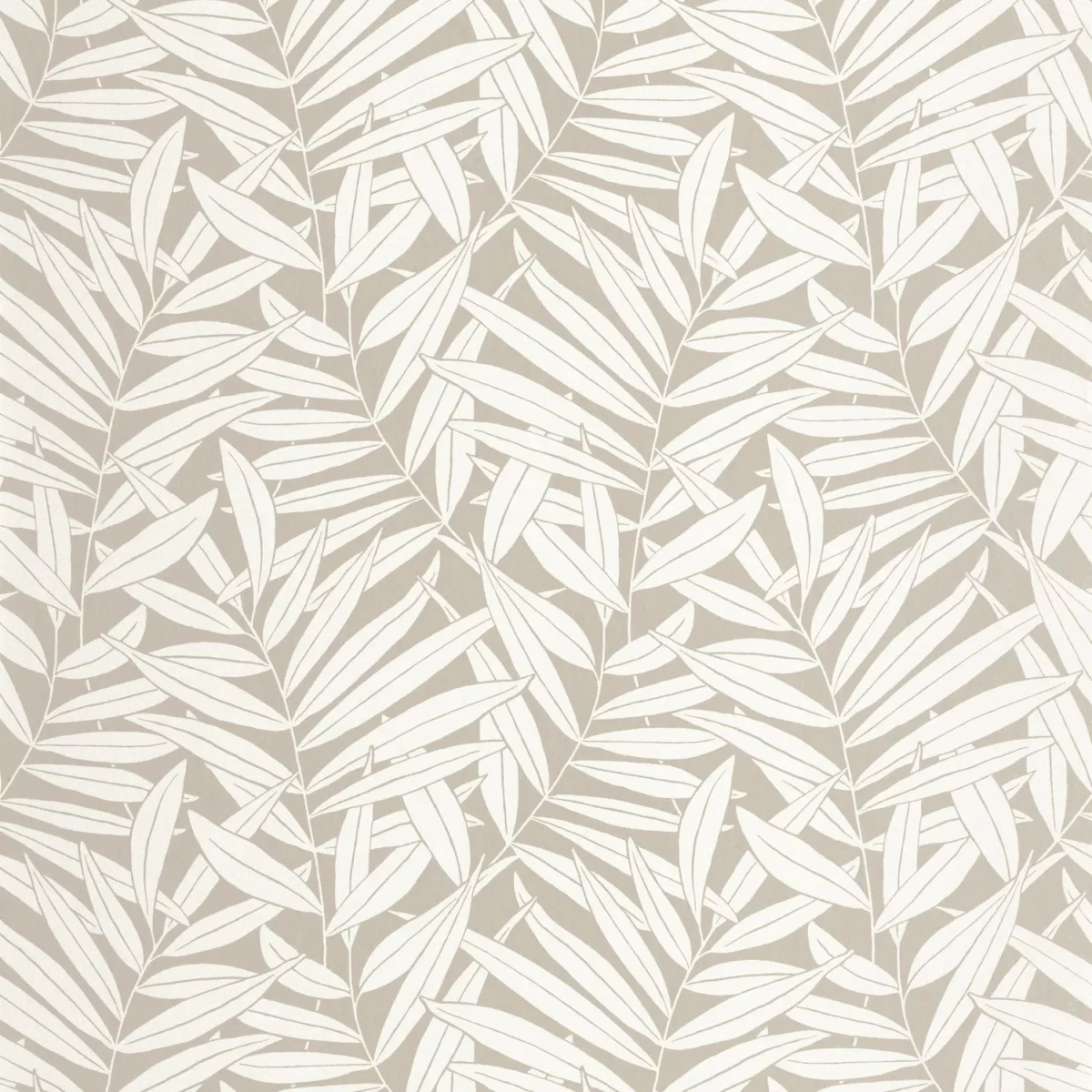 Preston Wallpaper - Naturel by neutral botanical wallpaper from casadeco