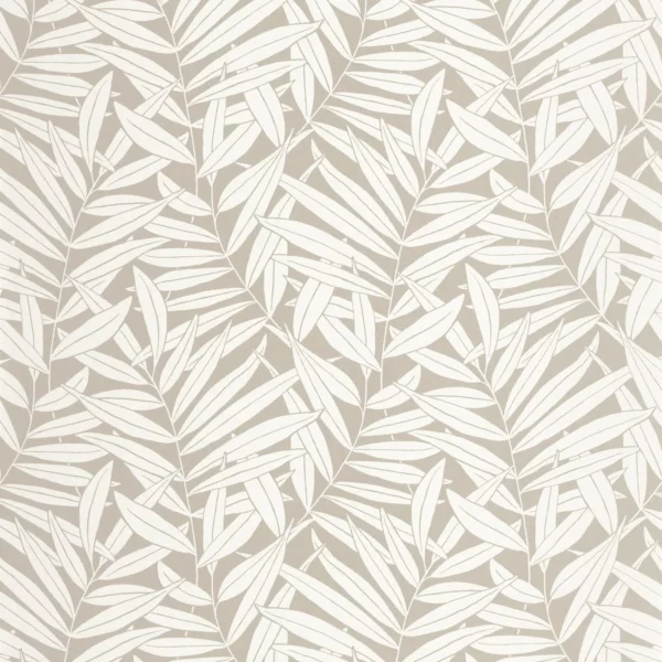 neutral botanical wallpaper from casadeco