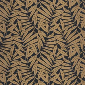 yellow botanical wallpaper from casadeco